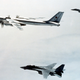 Illustration for article titled 27 high tension photos of NATO jets intercepting Russian warplanes